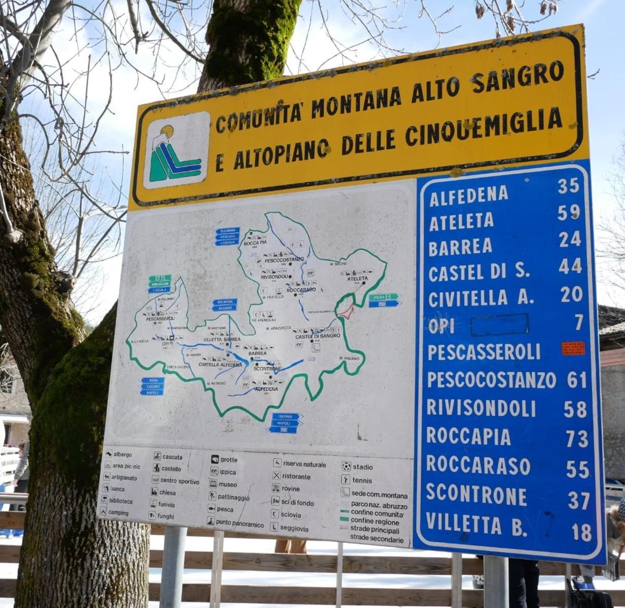 Lh Albergo Il Picchio Pescasseroli Luaran gambar
